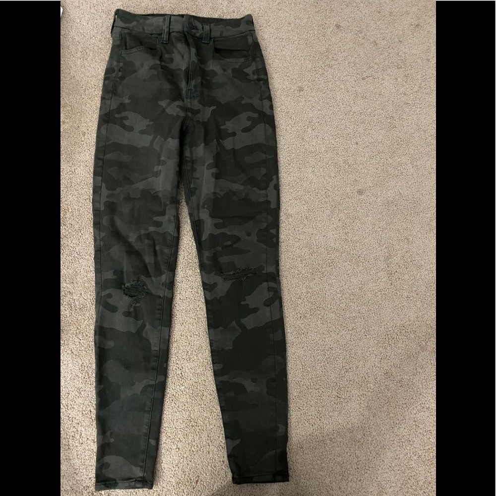 Camo jeans